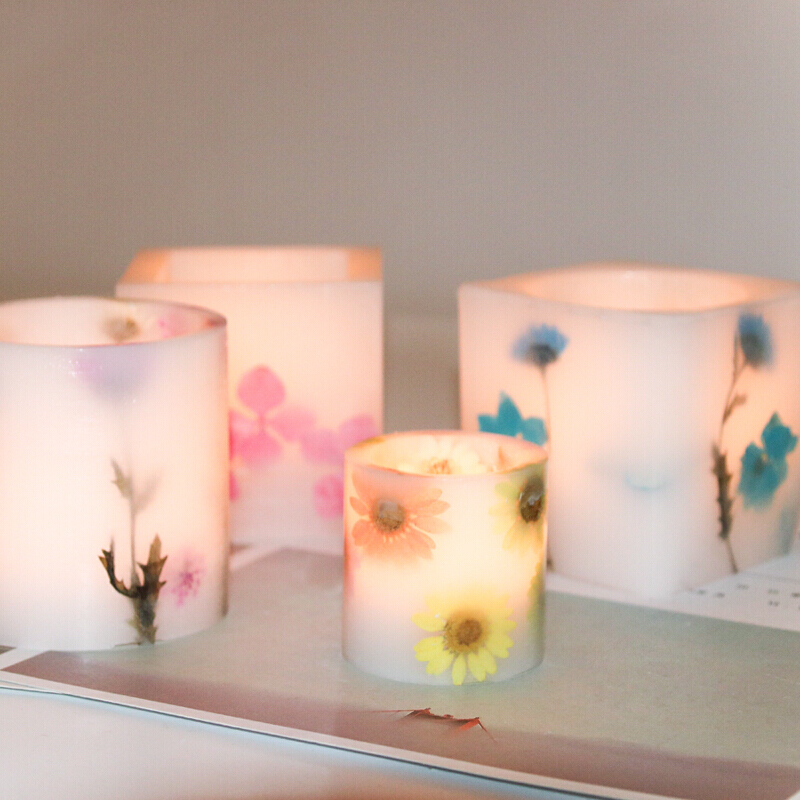 Candle Making Video - Windproof Wax Cup Acrylic Mold Hollow