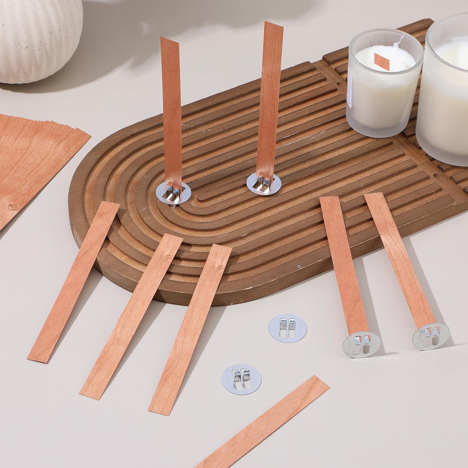Candle Making Video - 60Pcs Wood Wicks for Candles Making