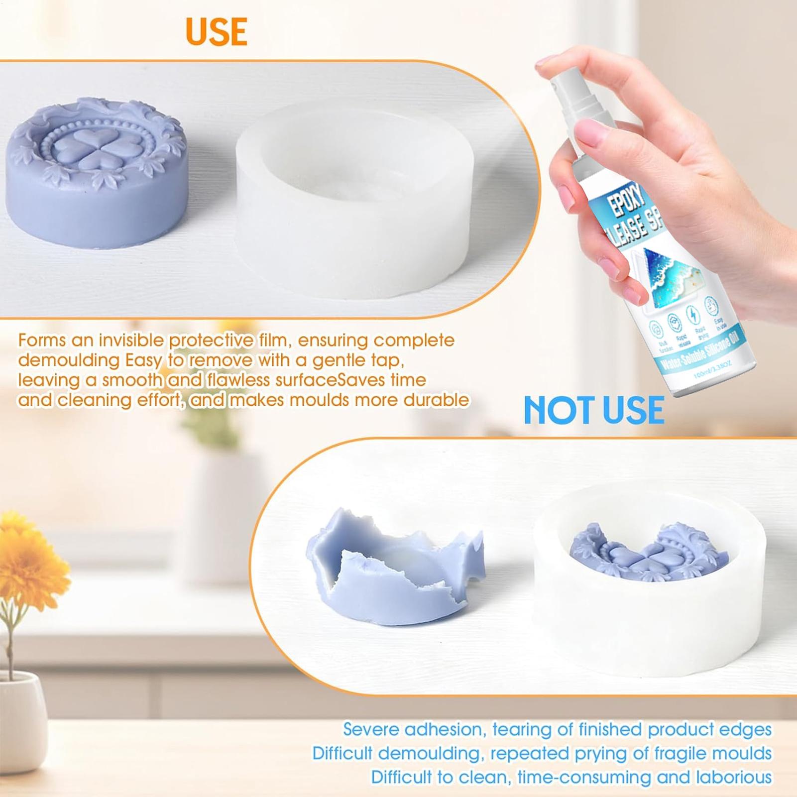 100ml Silicone Release Spray E - огляд і ціна Candle Making Ideas