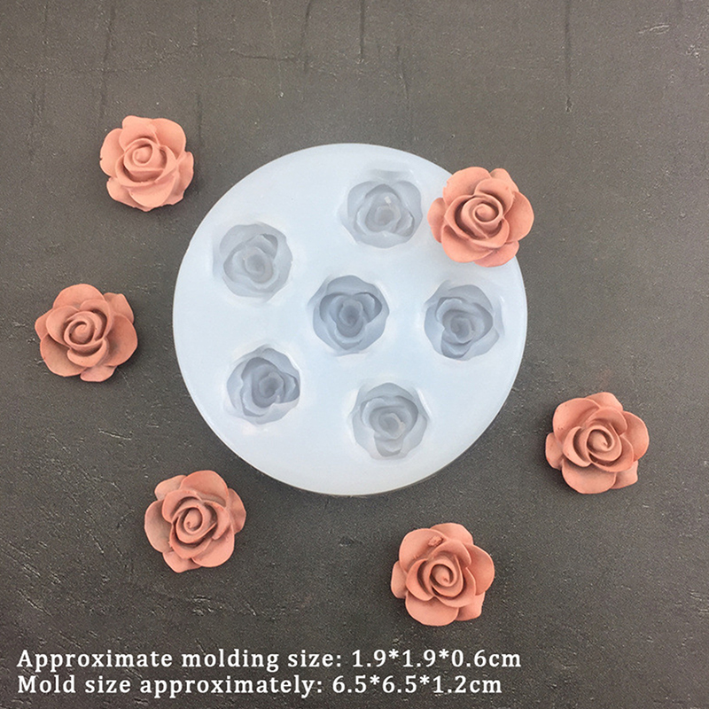 3D Rose Flower Shape Leaf Sili - огляд і ціна Candle Making Ideas