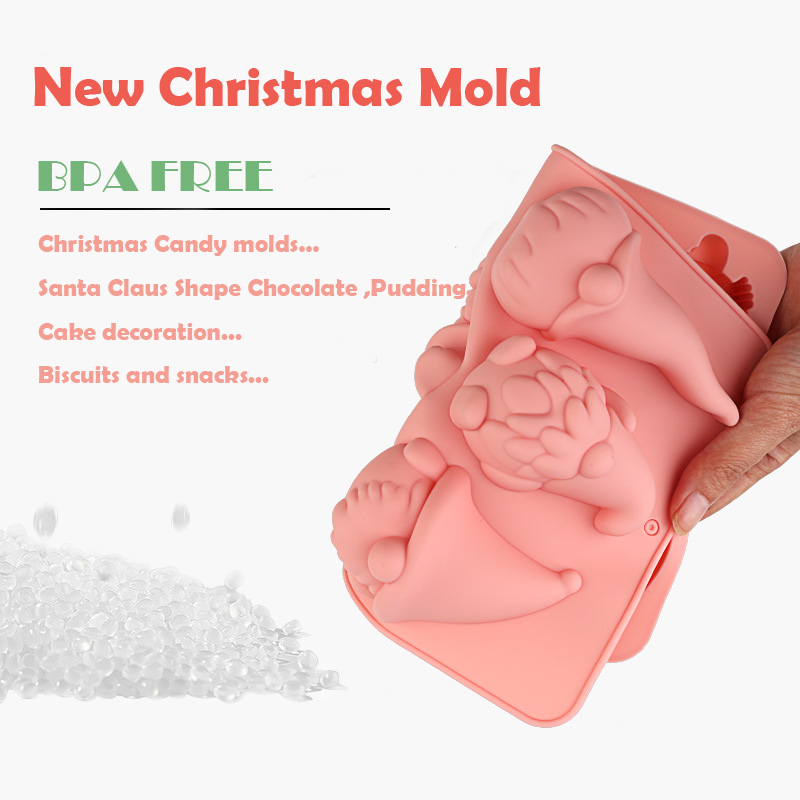 6-Cavity Christmas Gnome Cake  - огляд і ціна Candle Making Ideas