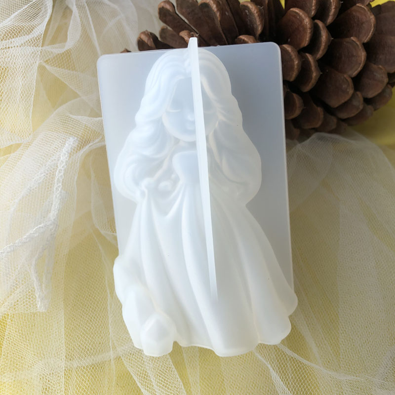 3D Cute Princess Silicone Cand - огляд і ціна Candle Making Ideas