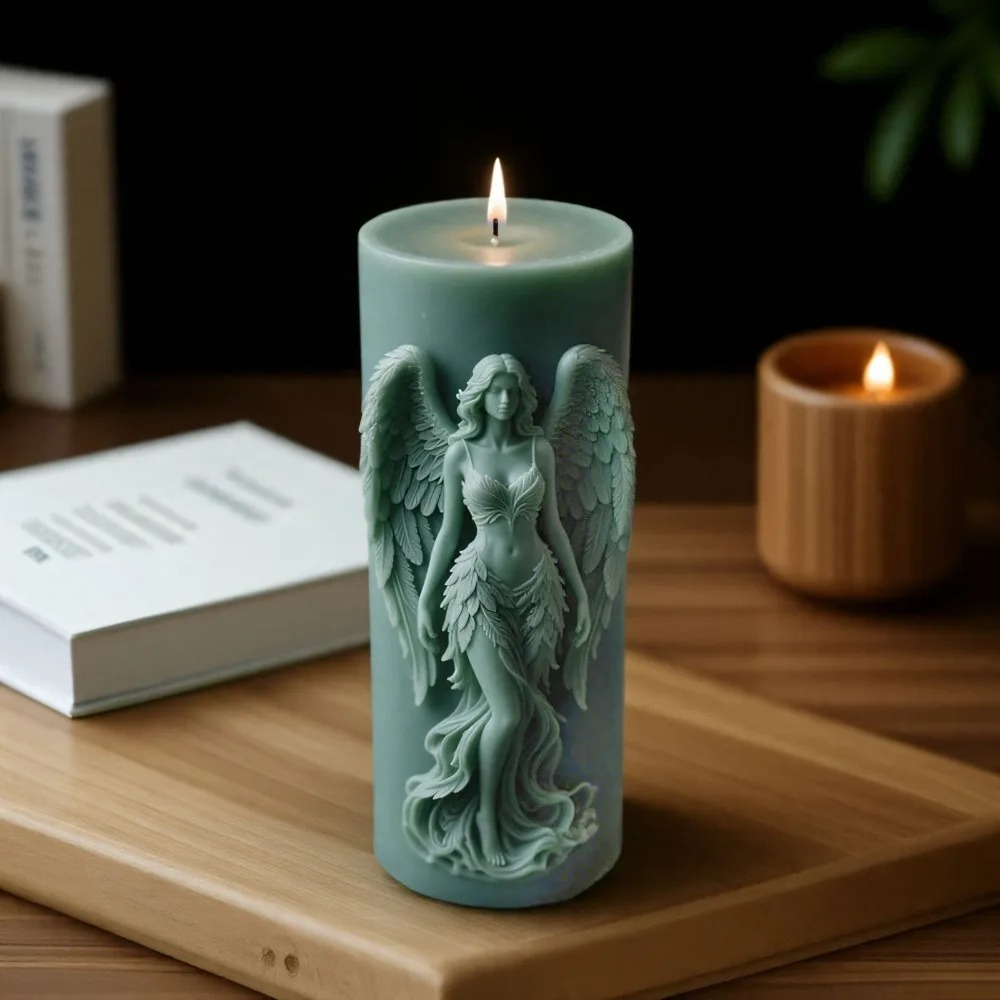 Wings Goddess Scented Silicone - огляд і ціна Candle Making Video