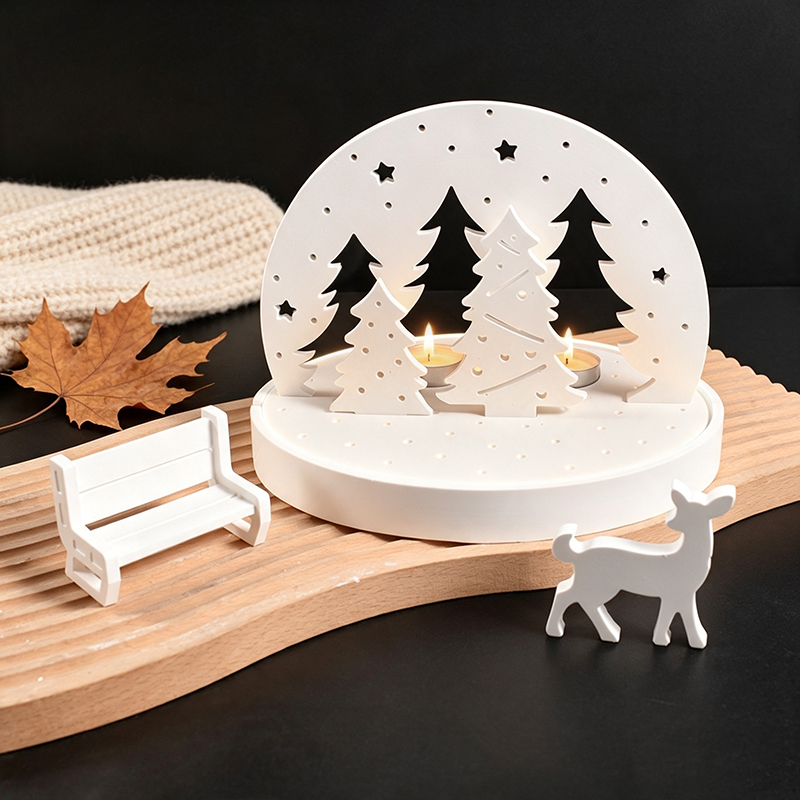 Christmas Elk Tealight Candle  - огляд і ціна Candle Making Ideas