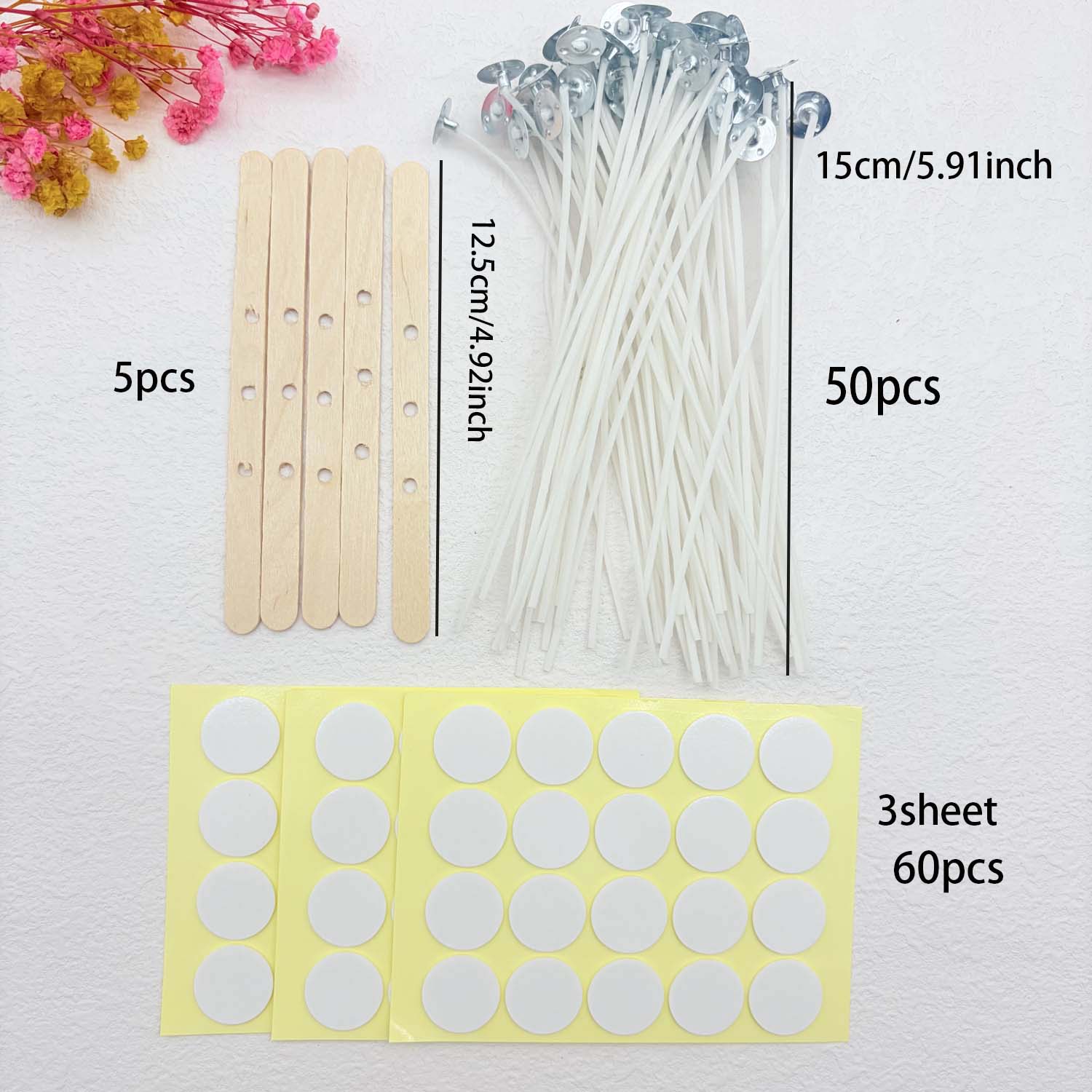1 SET Candle Making DIY Kits S - огляд і ціна Candle Making Wicks