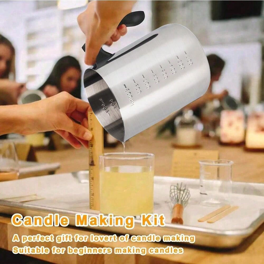 Candle Pouring Pot with Electr - огляд і ціна Candle Making Video