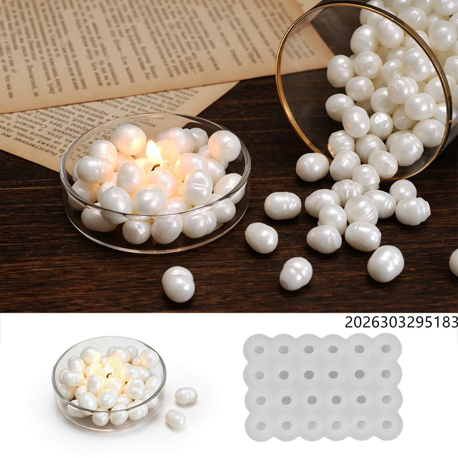 Healing Ocean Pearl Mirror Wax - огляд і ціна Candle Making Wax Melter