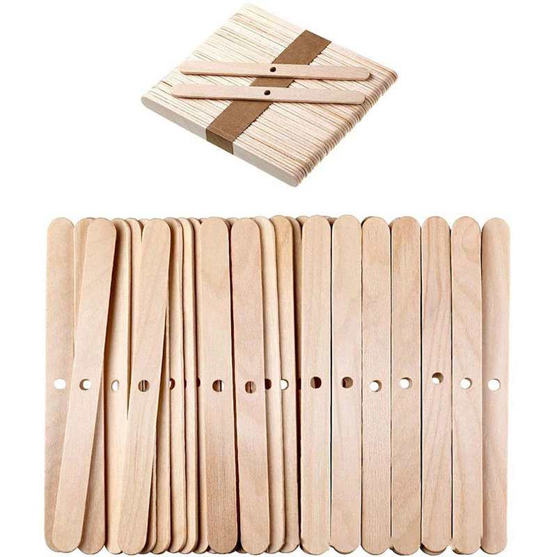 ●50PCS Wooden Candle Wick Hold - огляд і ціна Candle Making Wicks