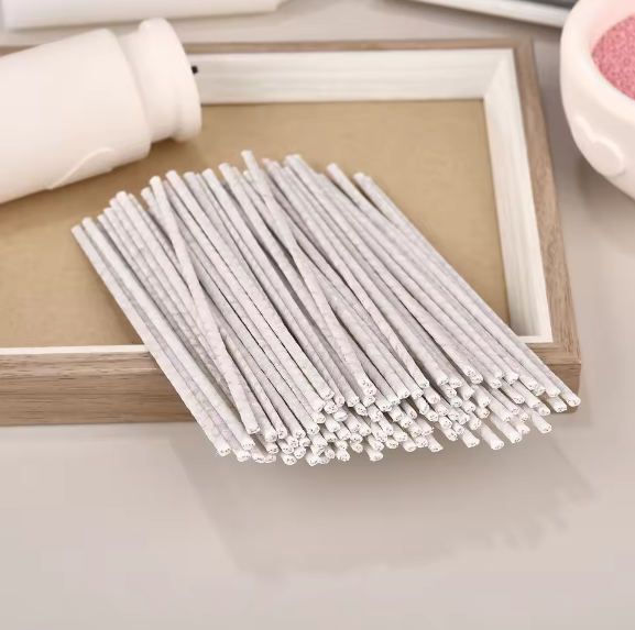 100pcs 6-20cm Waxed Cotton Can - огляд і ціна Candle Making Wicks