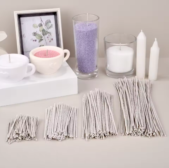 100pcs 6-20cm Waxed Cotton Can - огляд і ціна Candle Making Wicks