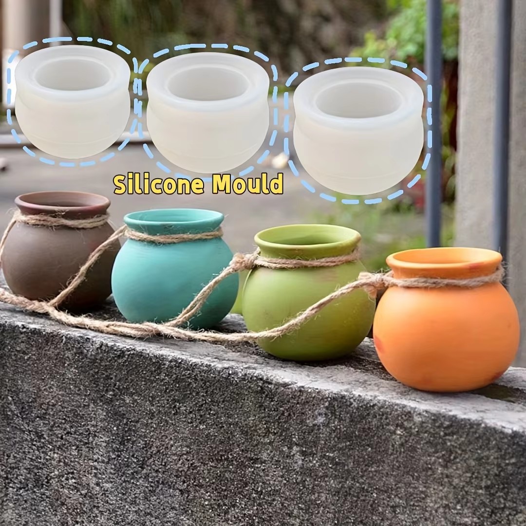 Silicone Flower Pot Molds, Res - огляд і ціна Candle Making Ideas