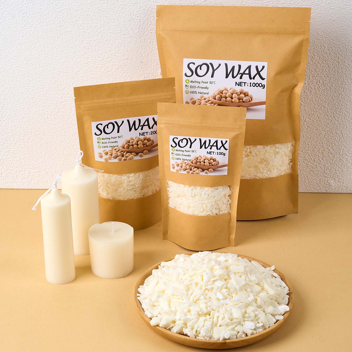 1 Pounds Pure White Soy Wax Fo - огляд і ціна Candle Making Video