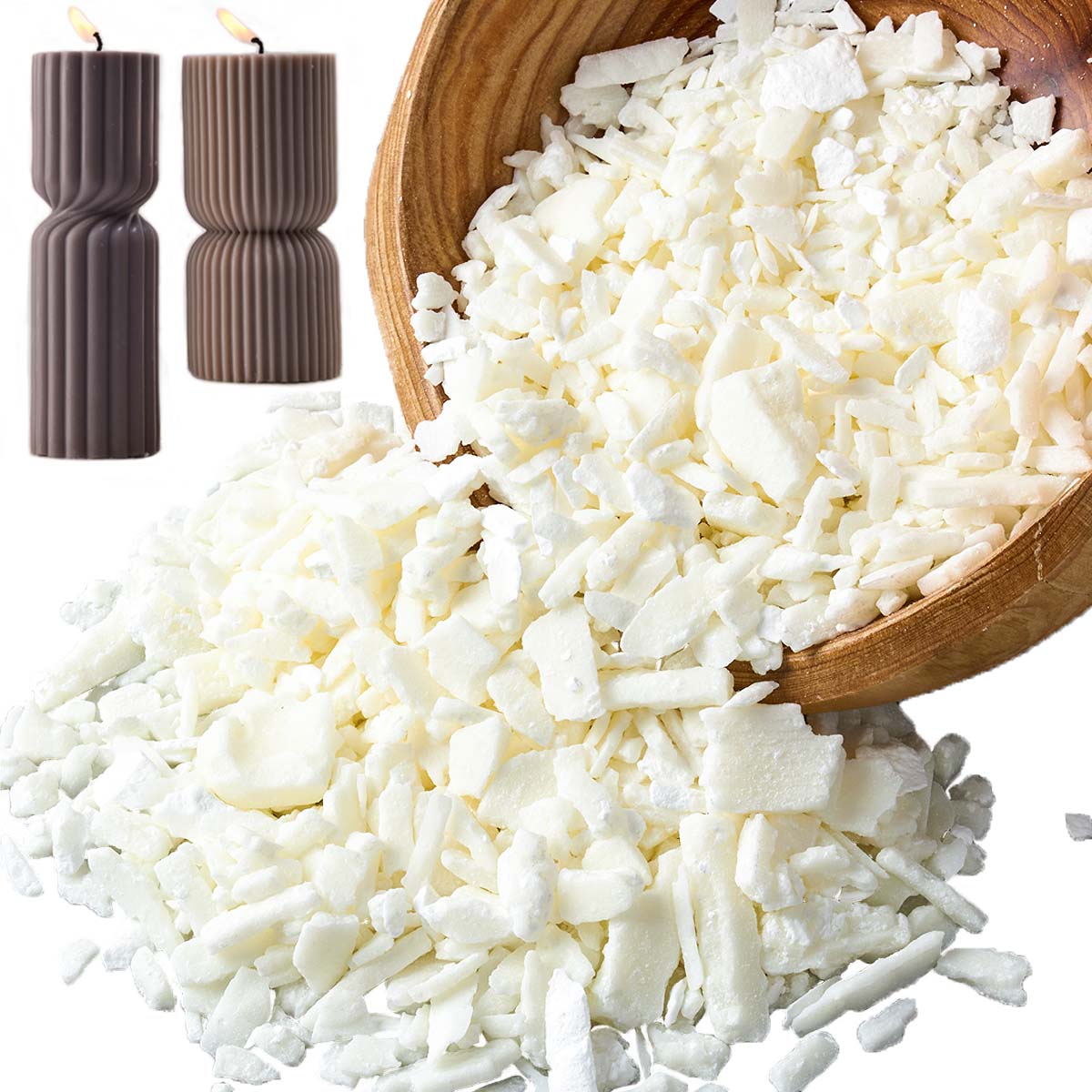 1 Pounds Pure White Soy Wax Fo - огляд і ціна Candle Making Video