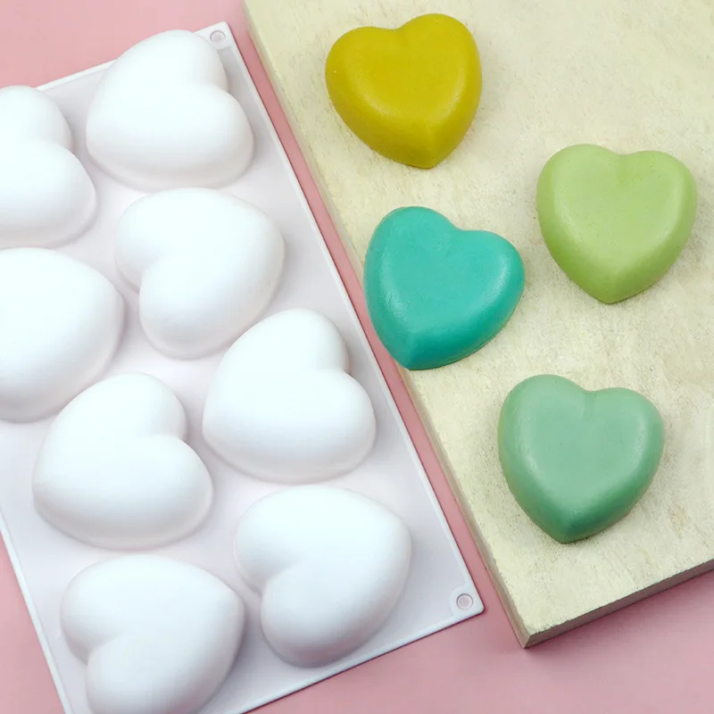 Love Heart Silicone Soap Mold  - огляд і ціна Candle Making Ideas
