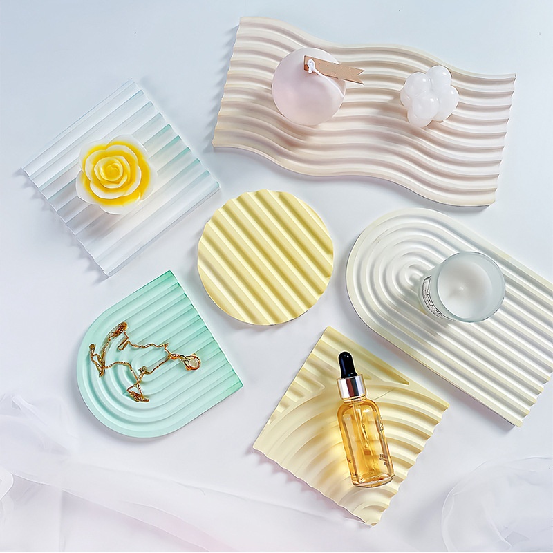 DIY Striped Wave Tray Mold For - огляд і ціна Candle Making Ideas
