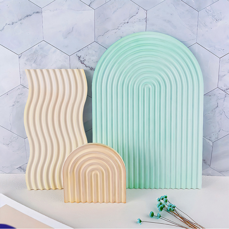 DIY Striped Wave Tray Mold For - огляд і ціна Candle Making Ideas