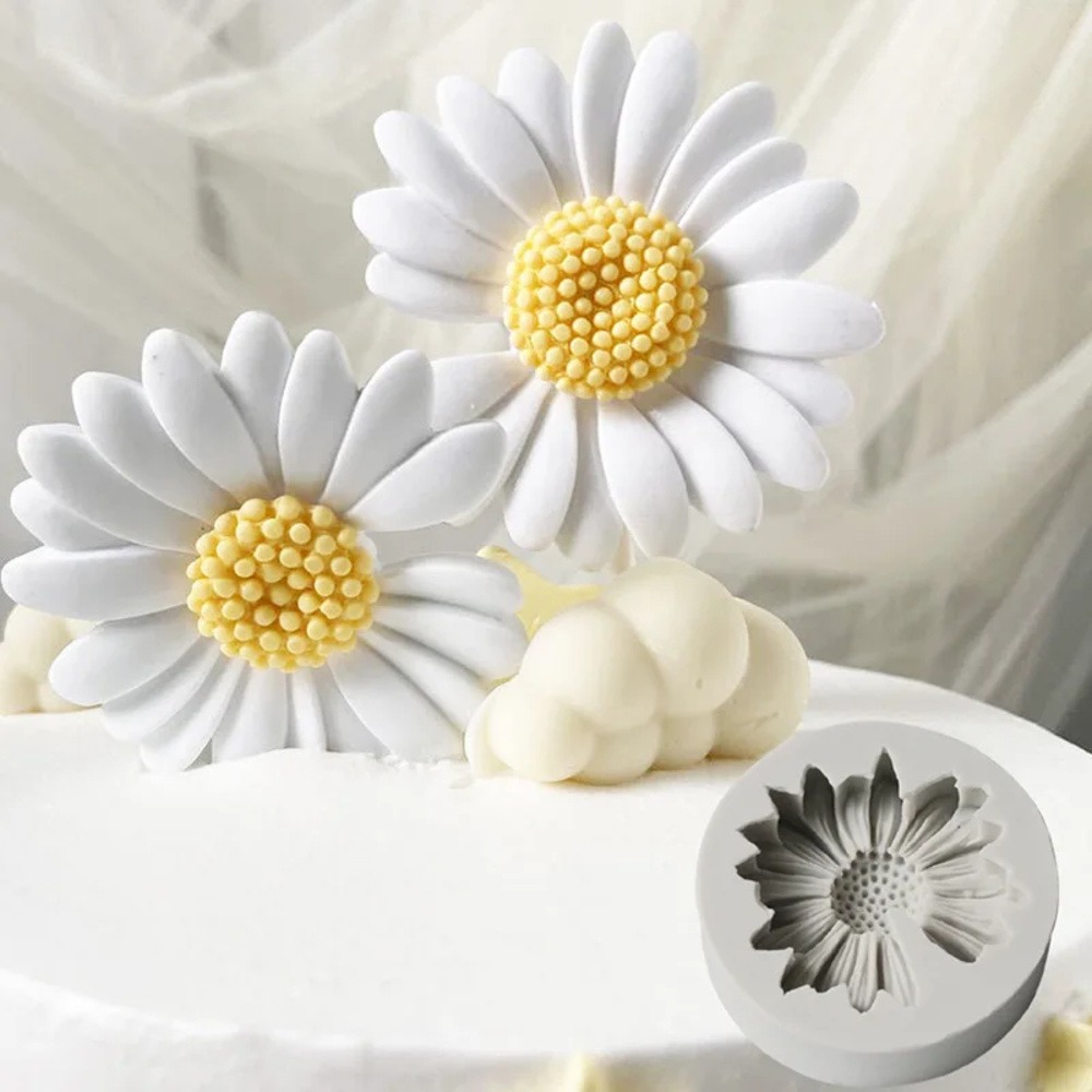 3D Daisy Flower Mold Sun Flowe - огляд і ціна Candle Making Ideas