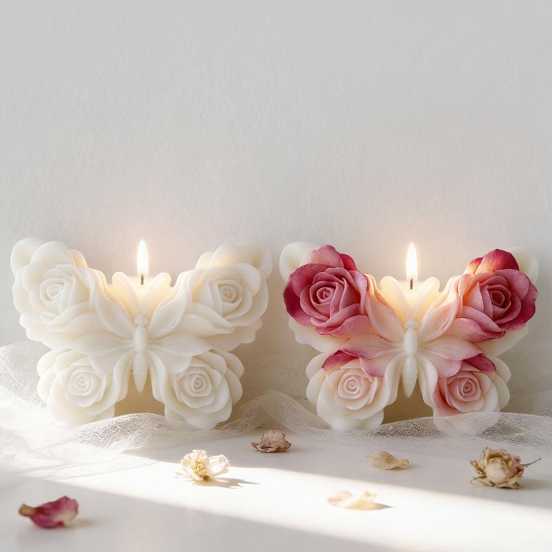 DIY Rose Butterfly Form Silico - огляд і ціна Candle Making Ideas