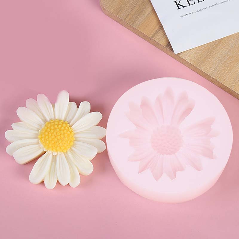 DIY Candle Silicone Mold Daisy - огляд і ціна Candle Making Video