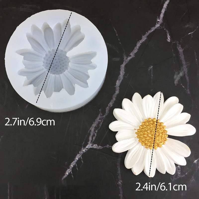 DIY Candle Silicone Mold Daisy - огляд і ціна Candle Making Video