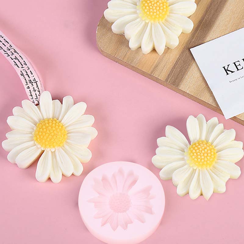 DIY Candle Silicone Mold Daisy - огляд і ціна Candle Making Video
