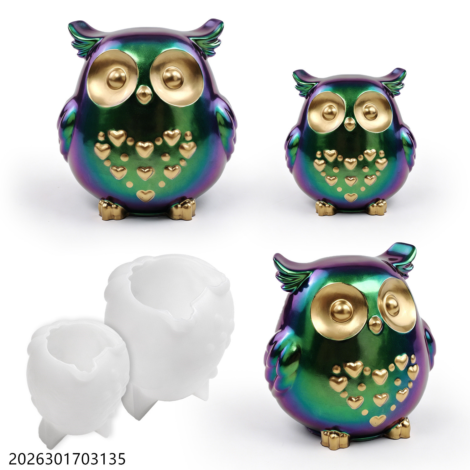 Owl Silicone Mold 3D Bird Shap - огляд і ціна Candle Making Ideas