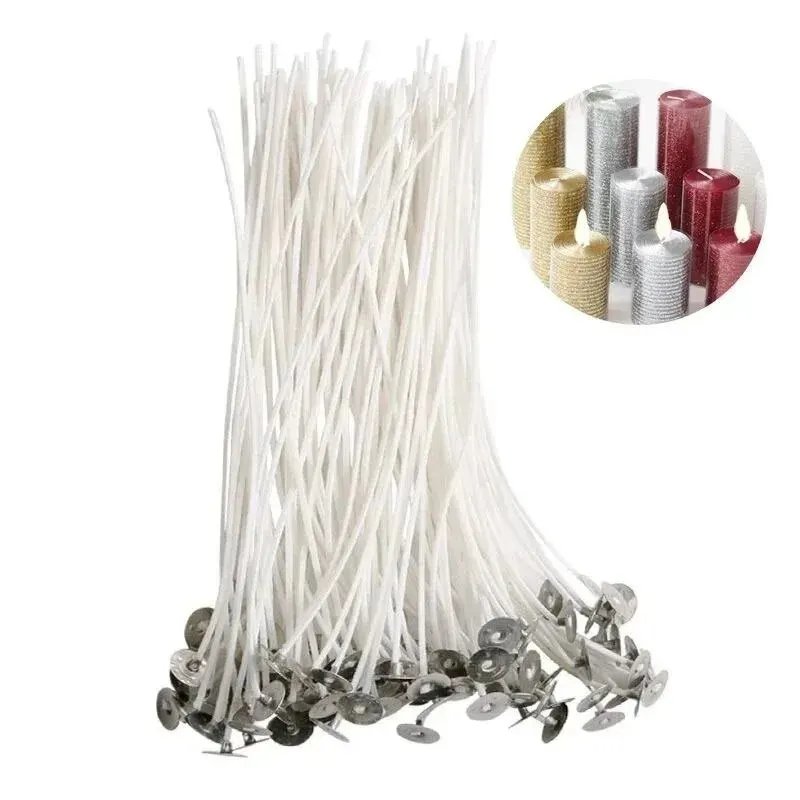 100PCs candle wicks 9/15/20cm  - огляд і ціна Candle Making Wicks